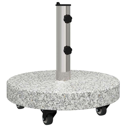 Parasolvoet Verstelbaar Grijs 45 x 45 x 42.5 cm Graniet en RVS