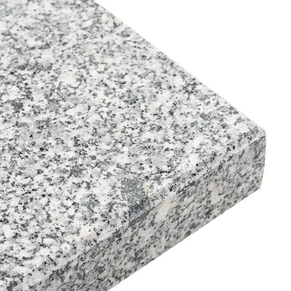 Parasolvoet Grijs 45 x 45 x 45 cm Graniet
