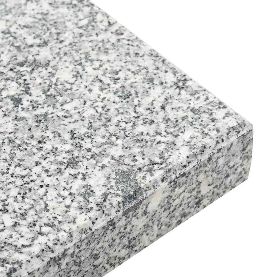 Parasolvoet Grijs 45 x 45 x 45 cm Graniet
