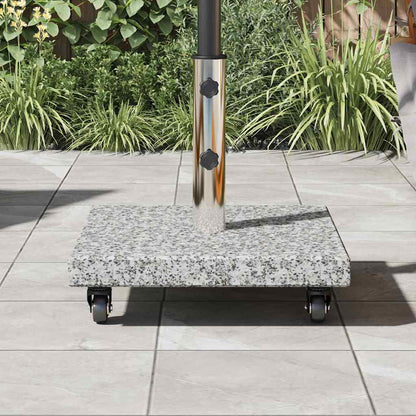 Parasolvoet Grijs 45 x 45 x 45 cm Graniet