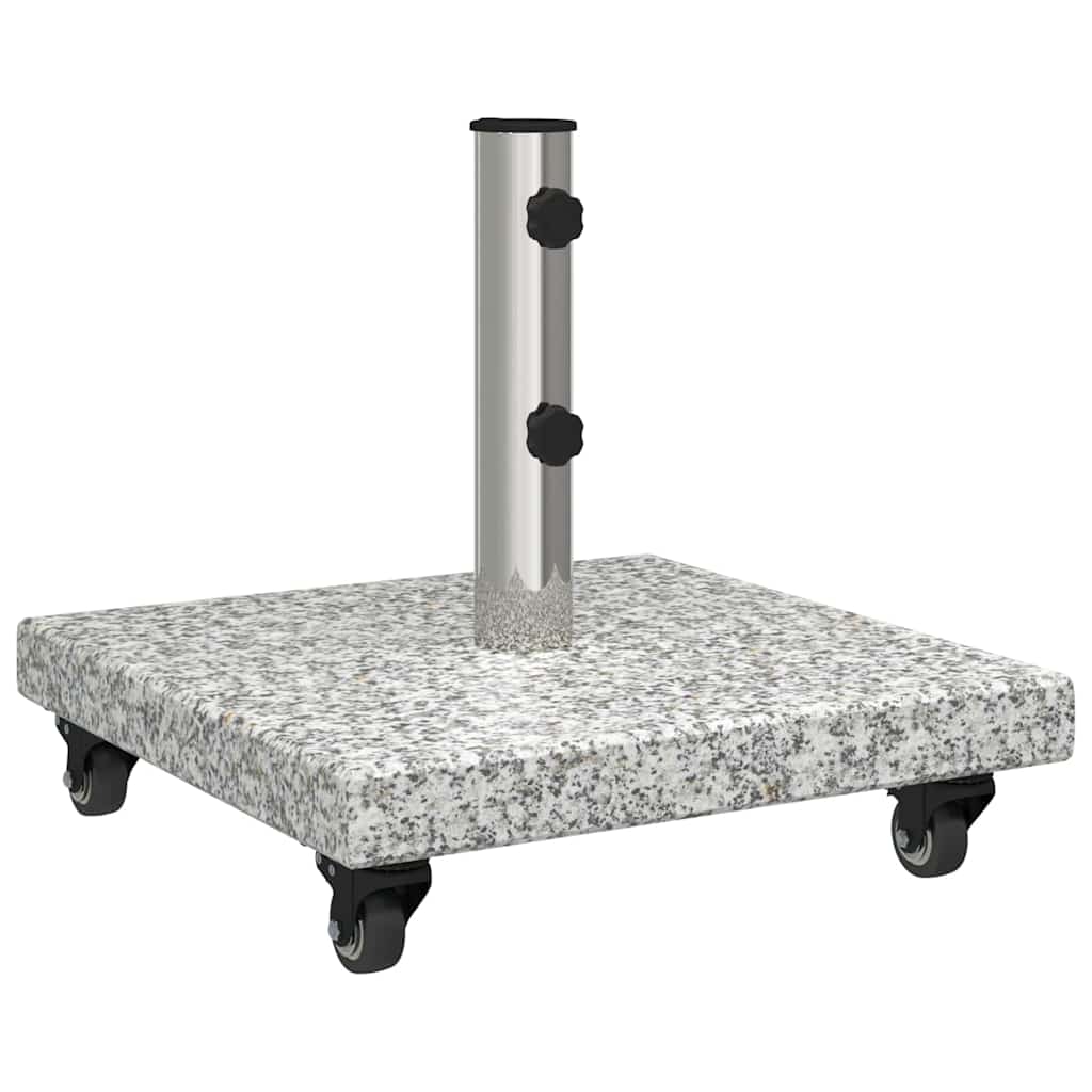 Parasolvoet Grijs 45 x 45 x 45 cm Graniet