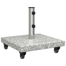 Parasolvoet Grijs 45 x 45 x 45 cm Graniet