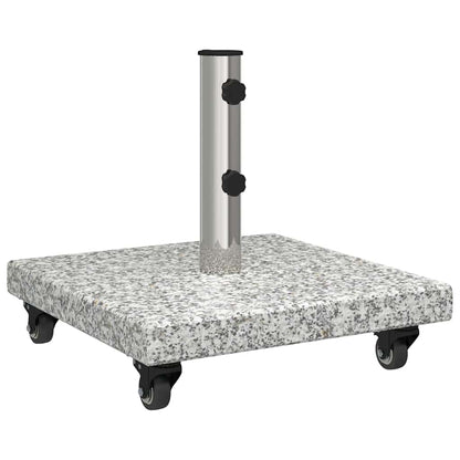 Parasolvoet Grijs 45 x 45 x 45 cm Graniet