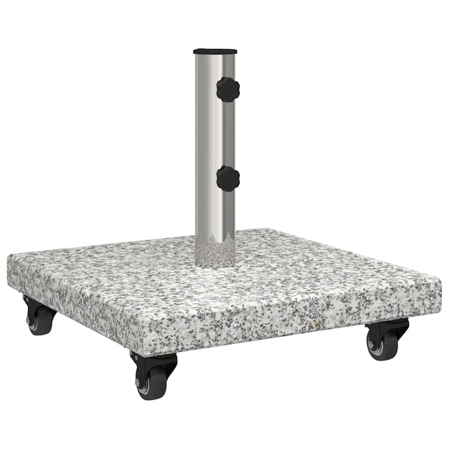 Parasolvoet Grijs 45 x 45 x 45 cm Graniet
