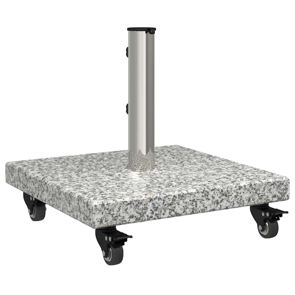 Parasolvoet Grijs 45 x 45 x 45 cm Graniet