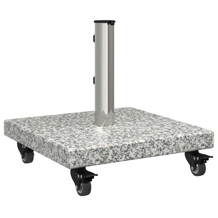 Parasolvoet Grijs 45 x 45 x 45 cm Graniet