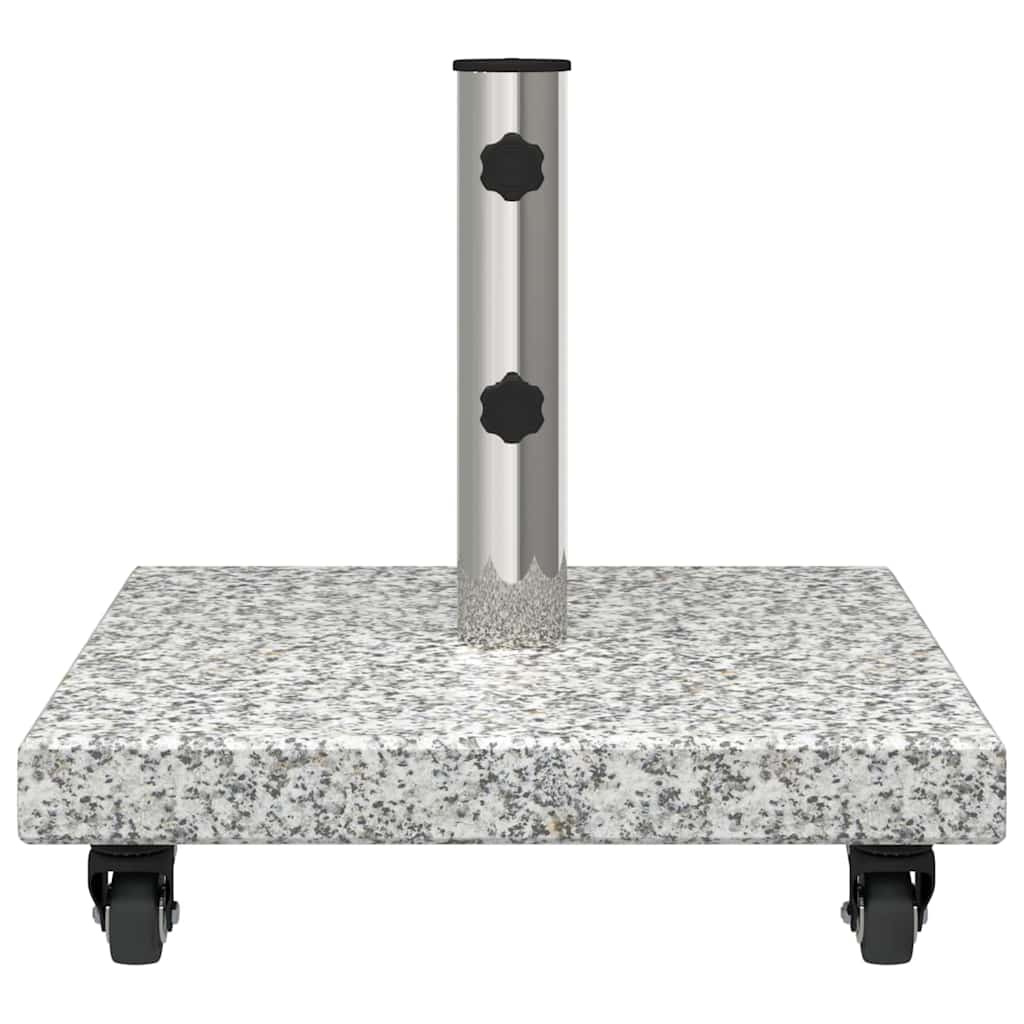 Parasolvoet Grijs 45 x 45 x 45 cm Graniet