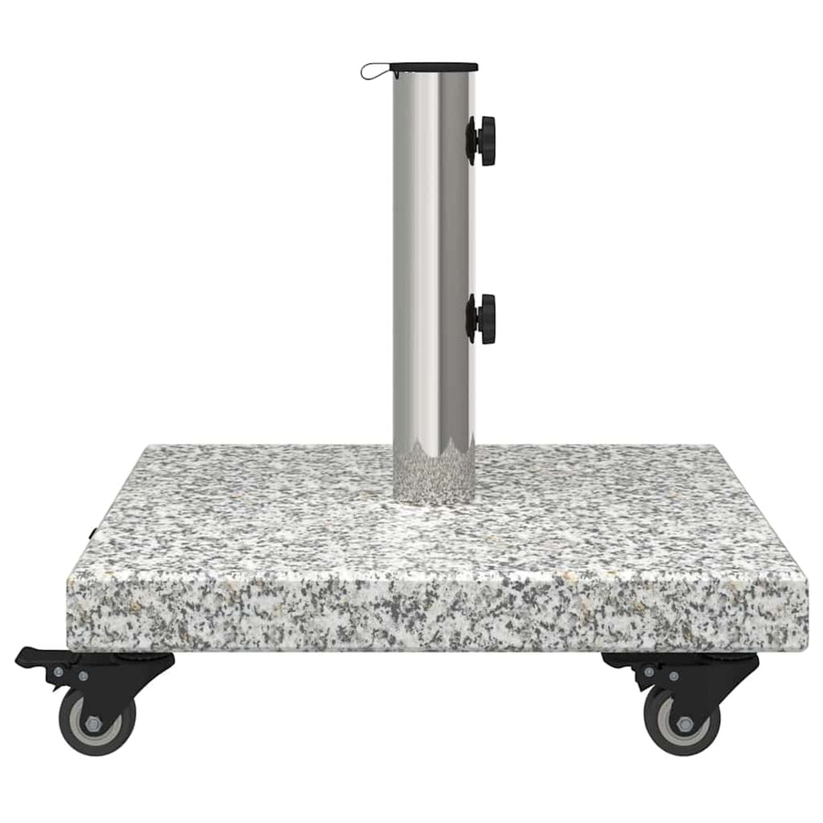 Parasolvoet Grijs 45 x 45 x 45 cm Graniet