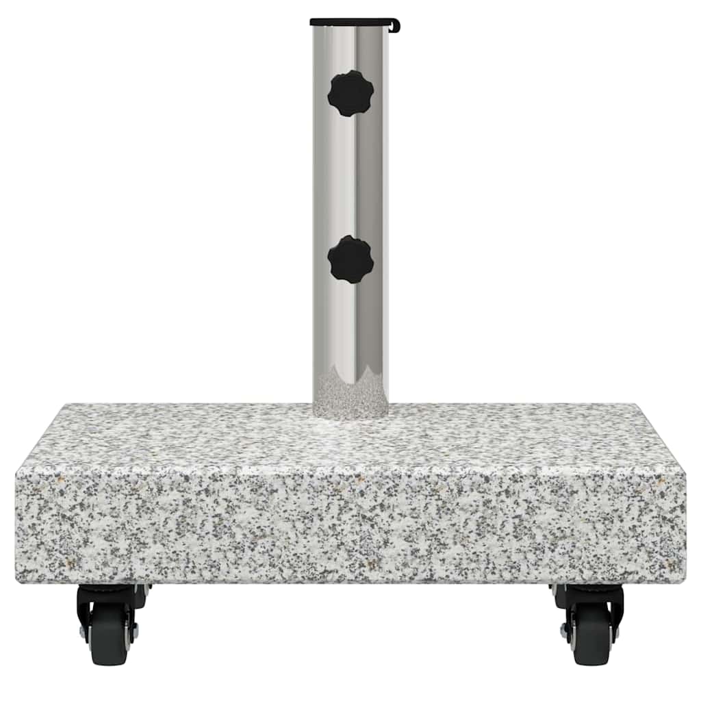 Parasolvoet Grijs 45 x 25 x 45 cm Graniet en Staal
