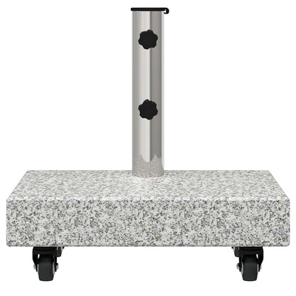Parasolvoet Grijs 45 x 25 x 45 cm Graniet en Staal