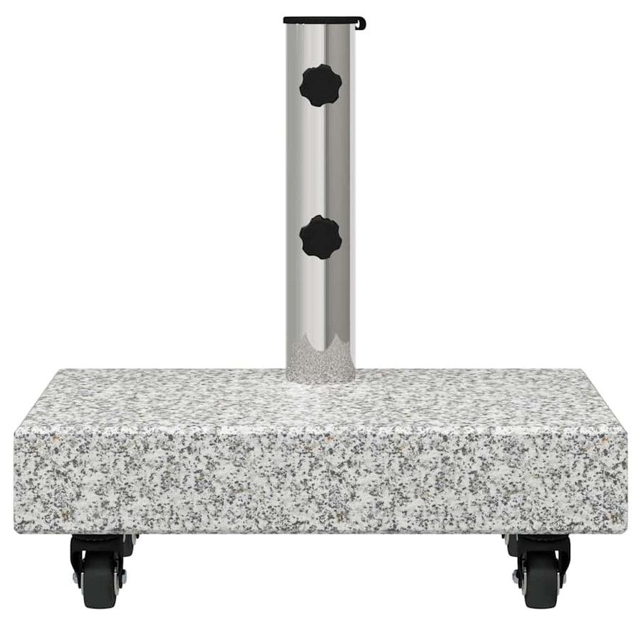 Parasolvoet Grijs 45 x 25 x 45 cm Graniet en Staal