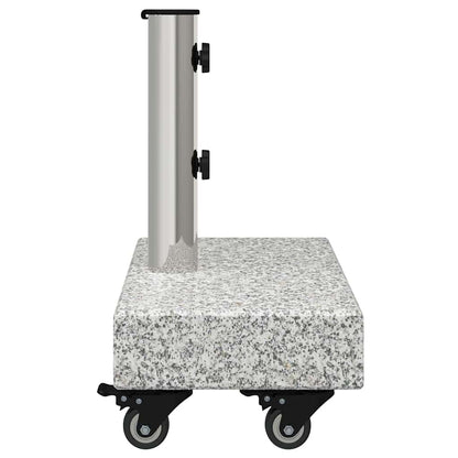 Parasolvoet Grijs 45 x 25 x 45 cm Graniet en Staal
