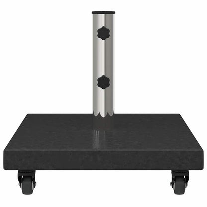 Parasolvoet Zwart 45 x 45 x 43 cm Graniet en Staal