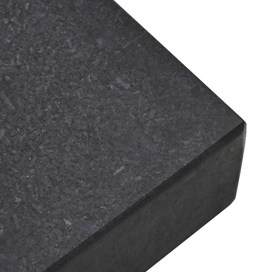 Parasolvoet Zwart 45 x 25 x 45 cm Graniet