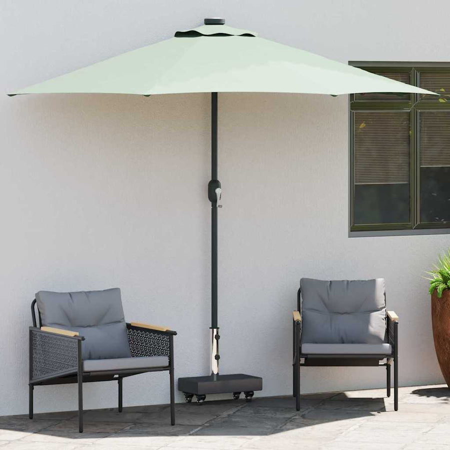 Parasolvoet Zwart 45 x 25 x 45 cm Graniet