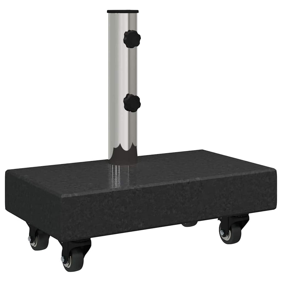 Parasolvoet Zwart 45 x 25 x 45 cm Graniet