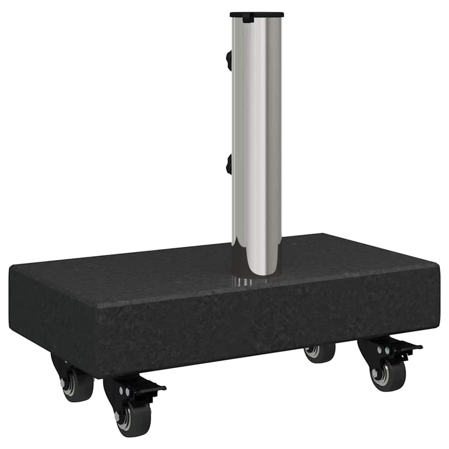 Parasolvoet Zwart 45 x 25 x 45 cm Graniet