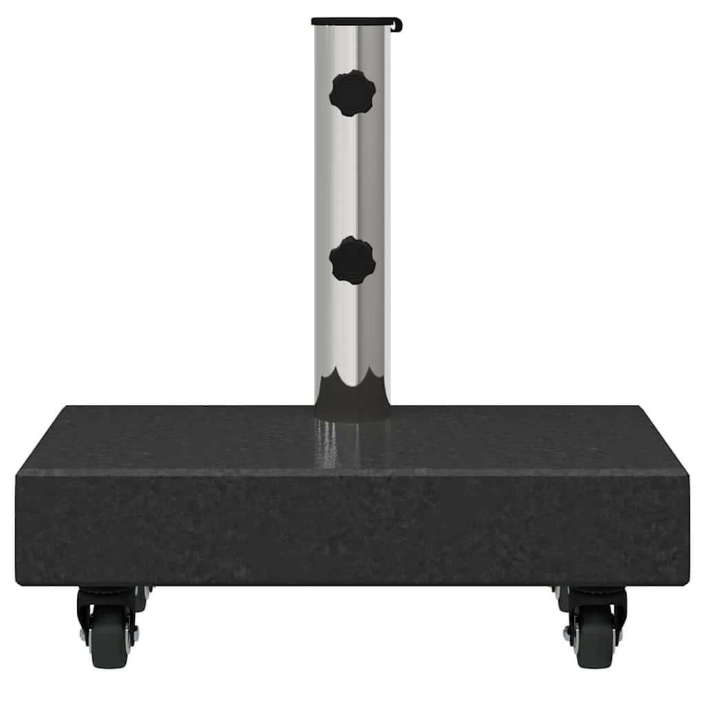 Parasolvoet Zwart 45 x 25 x 45 cm Graniet