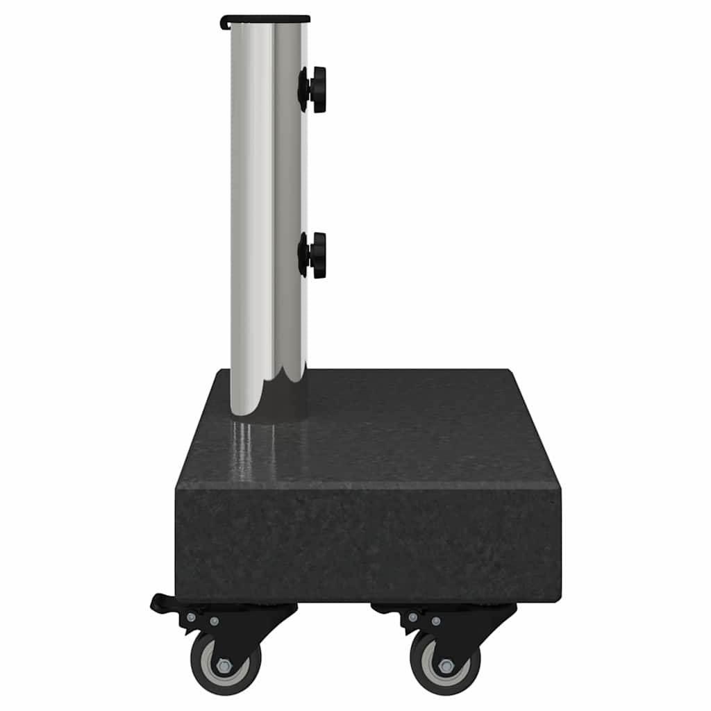 Parasolvoet Zwart 45 x 25 x 45 cm Graniet
