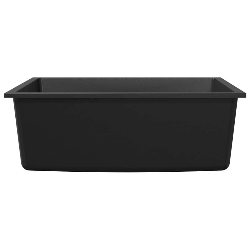 Keukenwasbak Zwart 54 x 44 x 20 cm Graniet