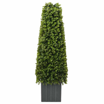 Eucalyptus Gras Toren Groen 27 x 27 x 90 cm Kunststof