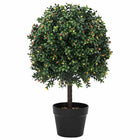 Buxusbal kunststof 35x35x50 cm groen
