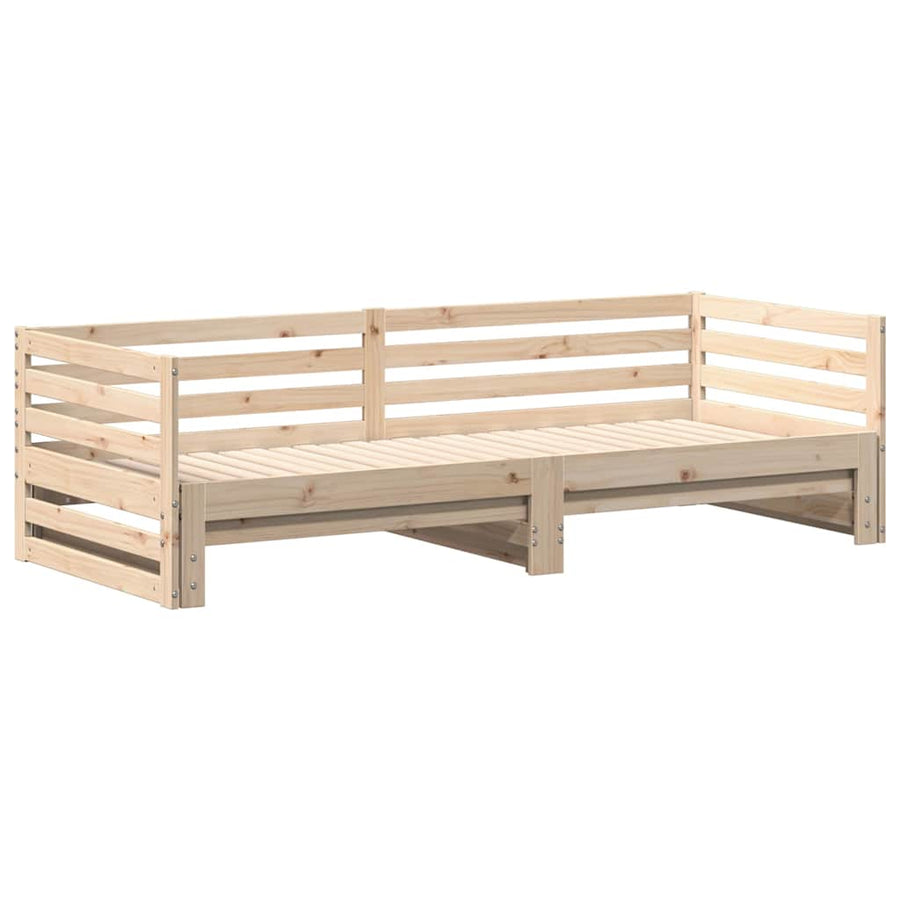 Dagbed met onderschuifbed zonder matras 80x200 cm