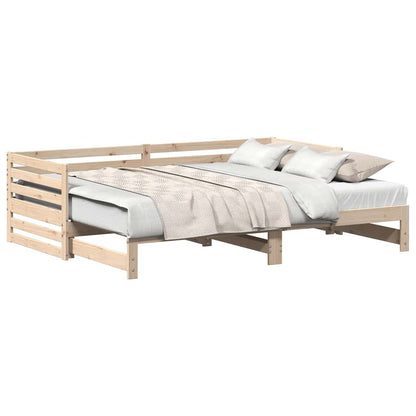 Dagbed met onderschuifbed zonder matras 80x200 cm