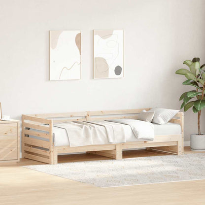 Dagbed met onderschuifbed zonder matras 80x200 cm