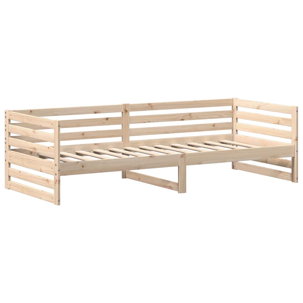 Dagbed zonder matras 80x200 cm massief grenenhout