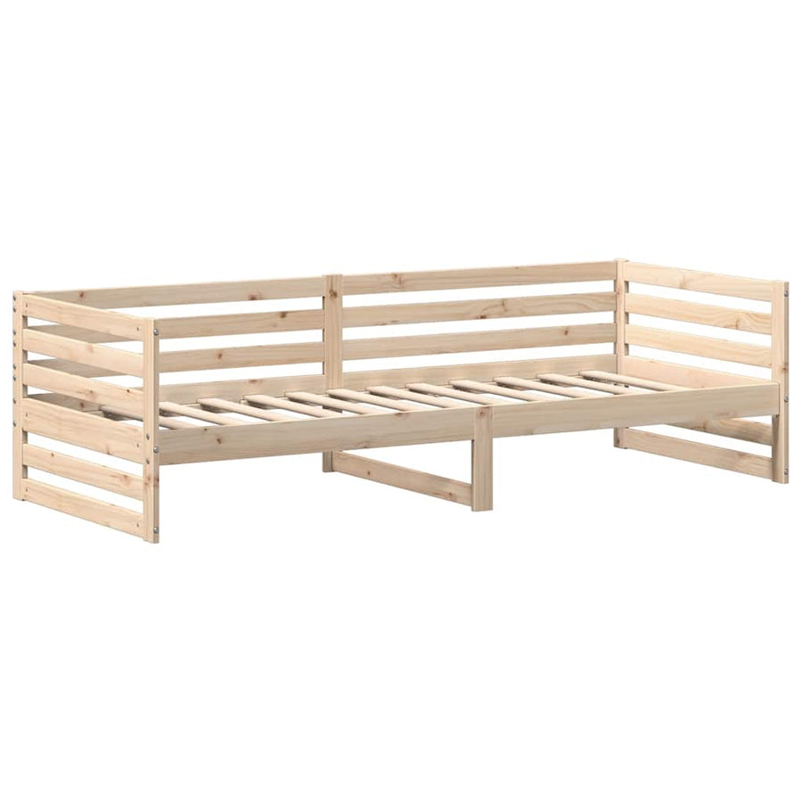 Dagbed zonder matras 80x200 cm massief grenenhout