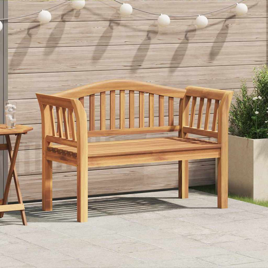 Bank Bruin 120 x 53,5 x 85 cm Massief teakhout