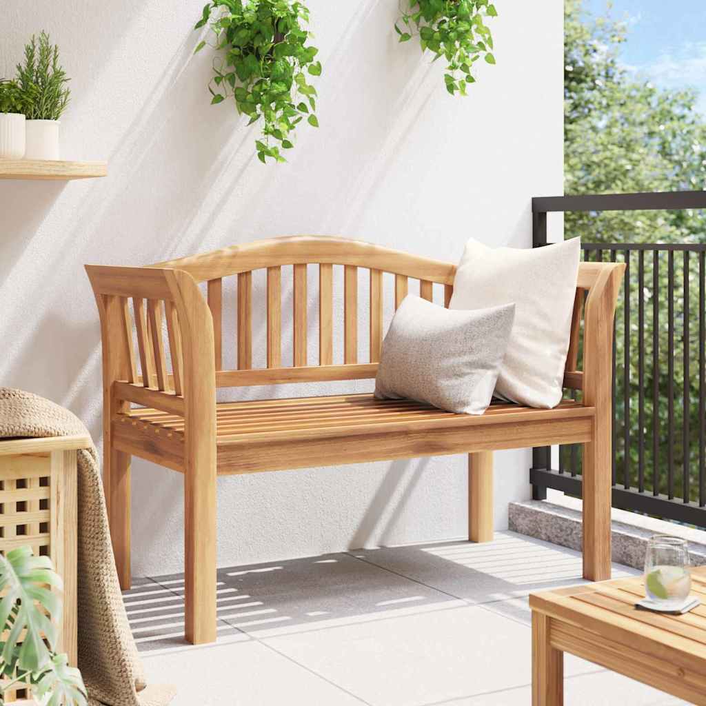 Bank Bruin 120 x 53,5 x 85 cm Massief teakhout