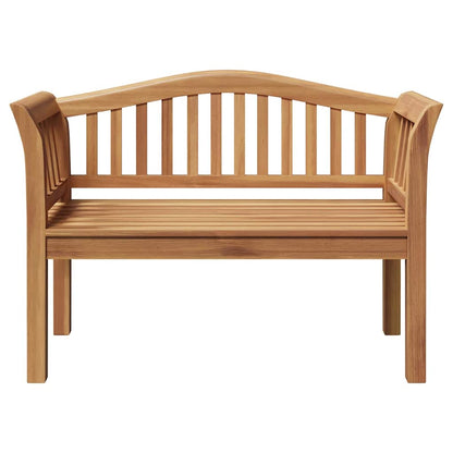 Bank Bruin 120 x 53,5 x 85 cm Massief teakhout