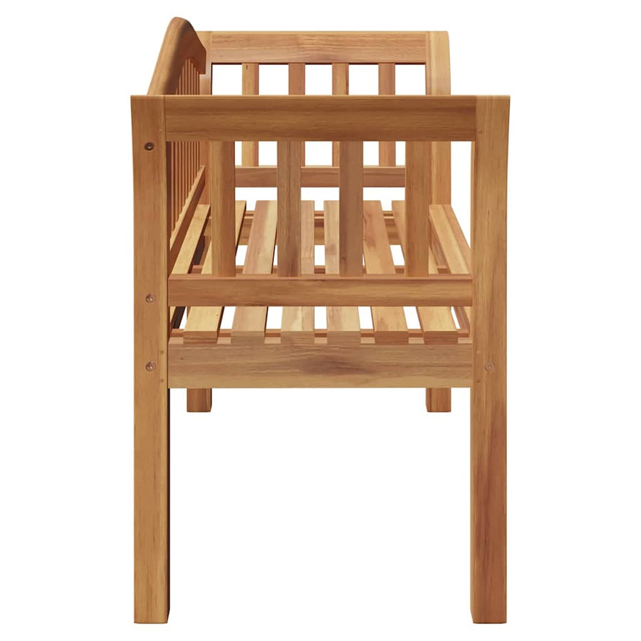 Bank Bruin 120 x 53,5 x 85 cm Massief teakhout