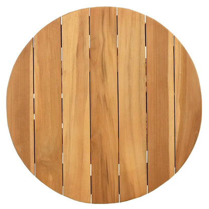 Bijzettafel Bruin 50 x 50 x 49,5 cm Massief Teakhout