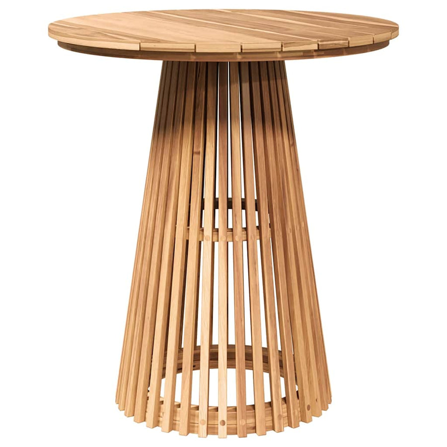 Bijzettafel Bruin 70 x 70 x 75 cm Massief Teakhout
