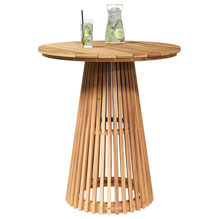 Bijzettafel Bruin 70 x 70 x 75 cm Massief Teakhout