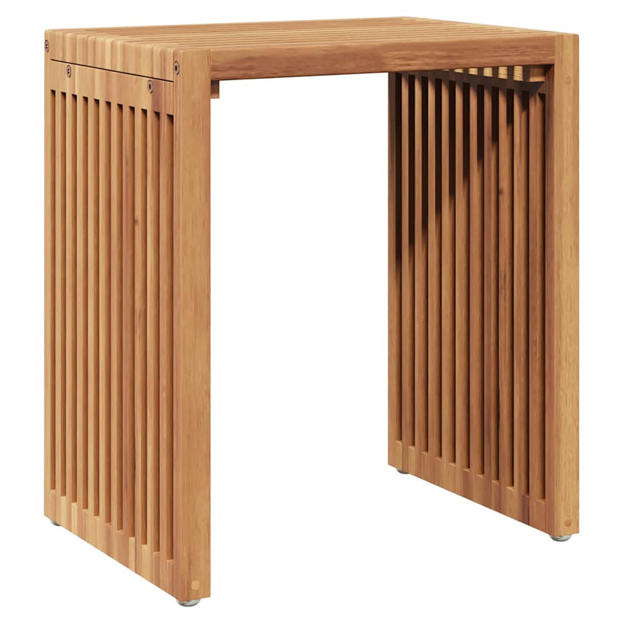 Tuin Bijzettafel 3 pcs Bruin 33 x 44,5 x 51 cm Massief Teakhout