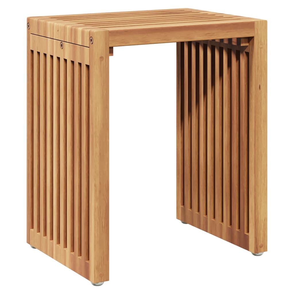 Tuin Bijzettafel 3 pcs Bruin 33 x 44,5 x 51 cm Massief Teakhout