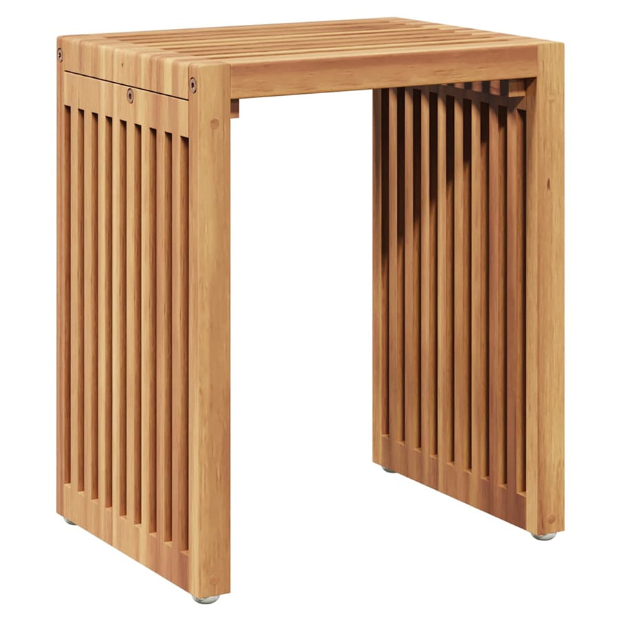 Tuin Bijzettafel 3 pcs Bruin 33 x 44,5 x 51 cm Massief Teakhout