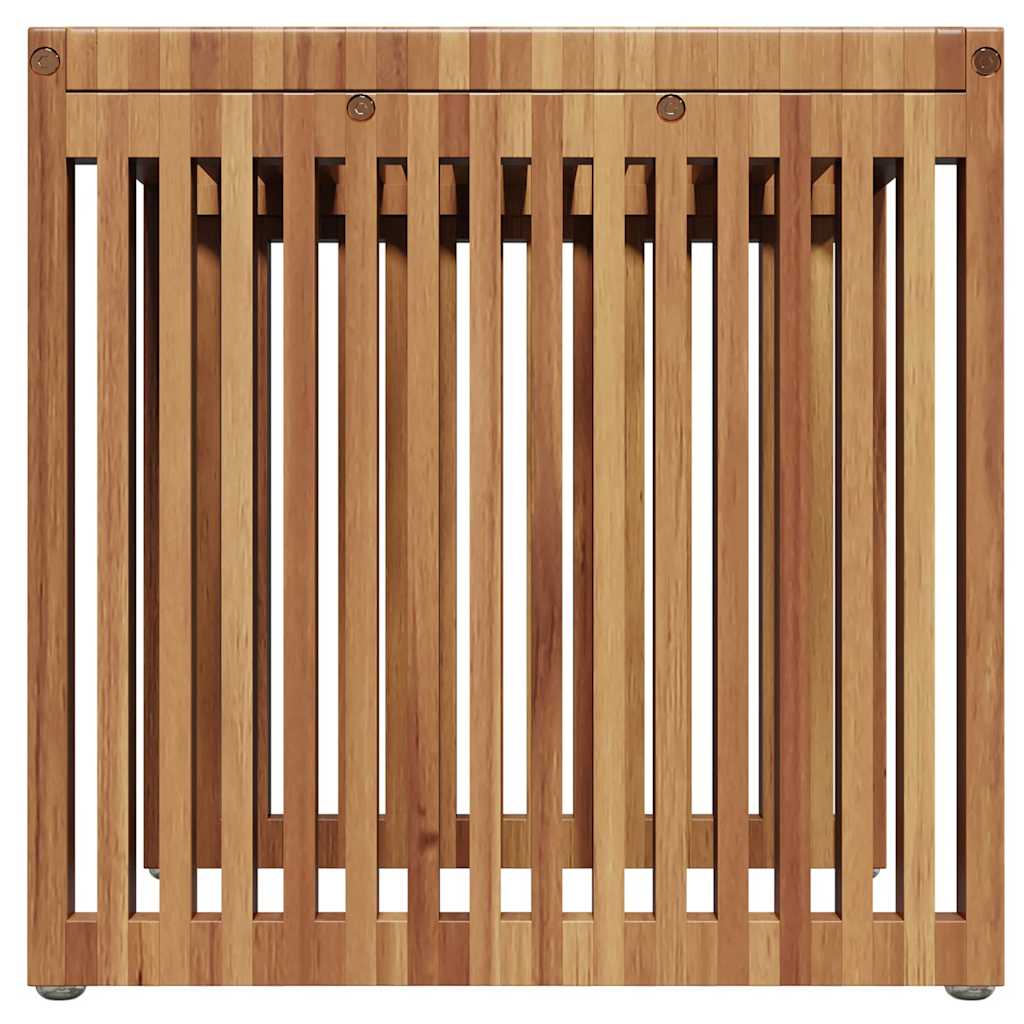 Tuin Bijzettafel Bruin 45 x 42,5 x 45 cm Massief Teakhout