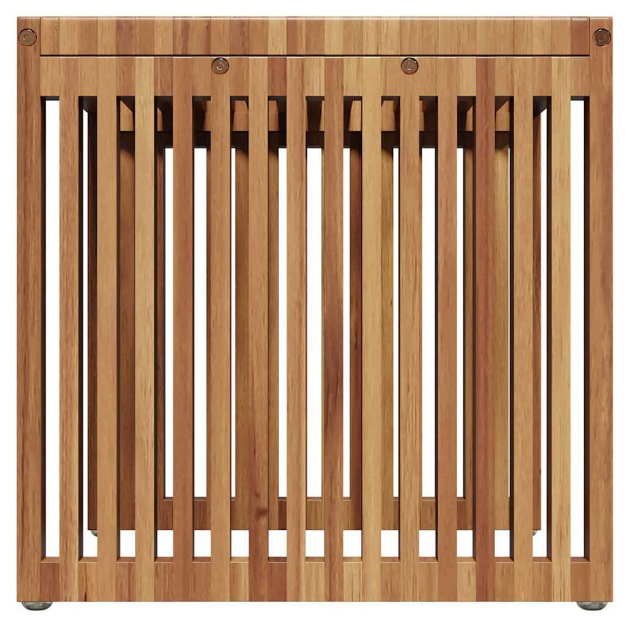 Tuin Bijzettafel Bruin 45 x 42,5 x 45 cm Massief Teakhout