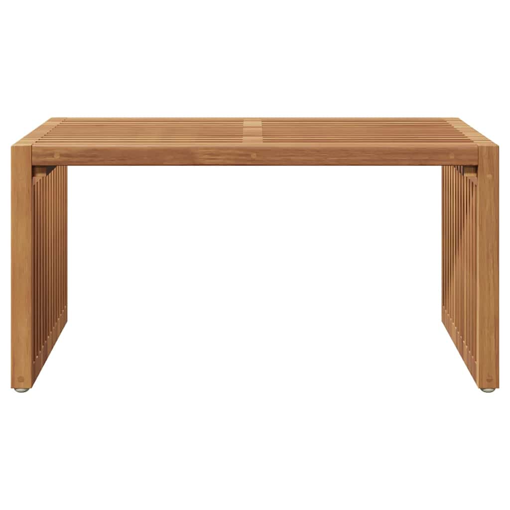 Tuin Bijzettafel Bruin 70 x 37,5 x 35,5 cm Massief Teakhout