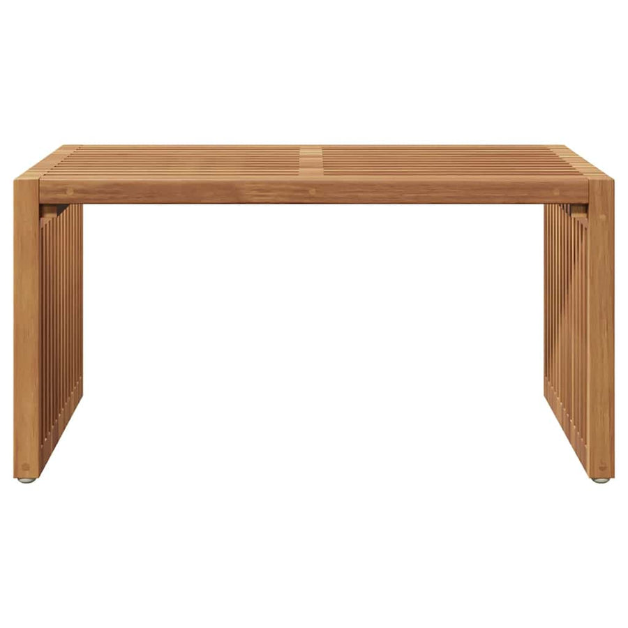Tuin Bijzettafel Bruin 70 x 37,5 x 35,5 cm Massief Teakhout