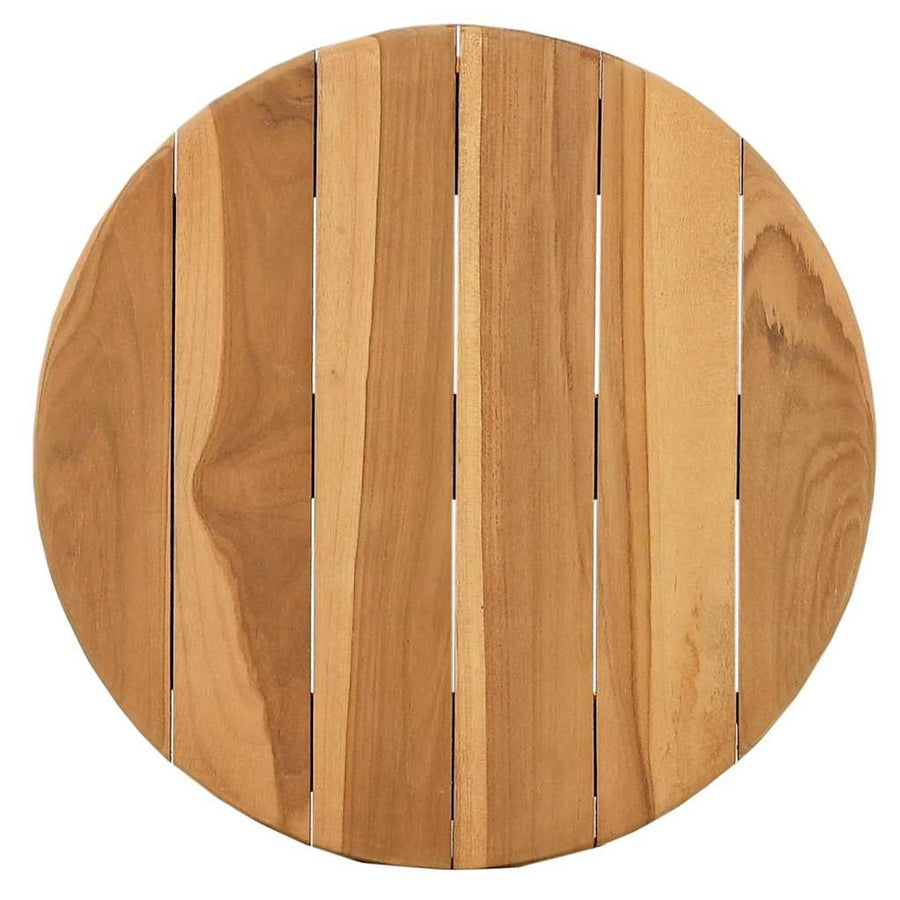 Bijzettafel Bruin 40 x 40 x 41 cm Massief Teakhout