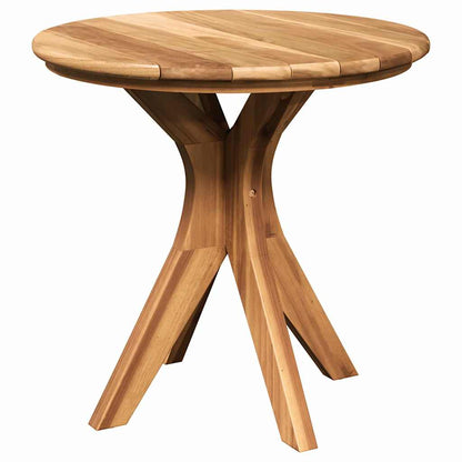 Bijzettafel Bruin 55 x 55 x 51 cm Massief Teakhout