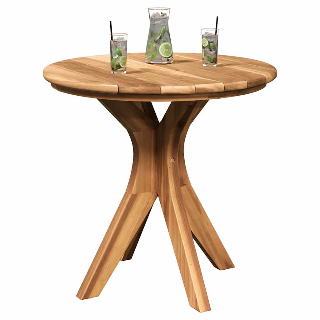 Bijzettafel Bruin 55 x 55 x 51 cm Massief Teakhout