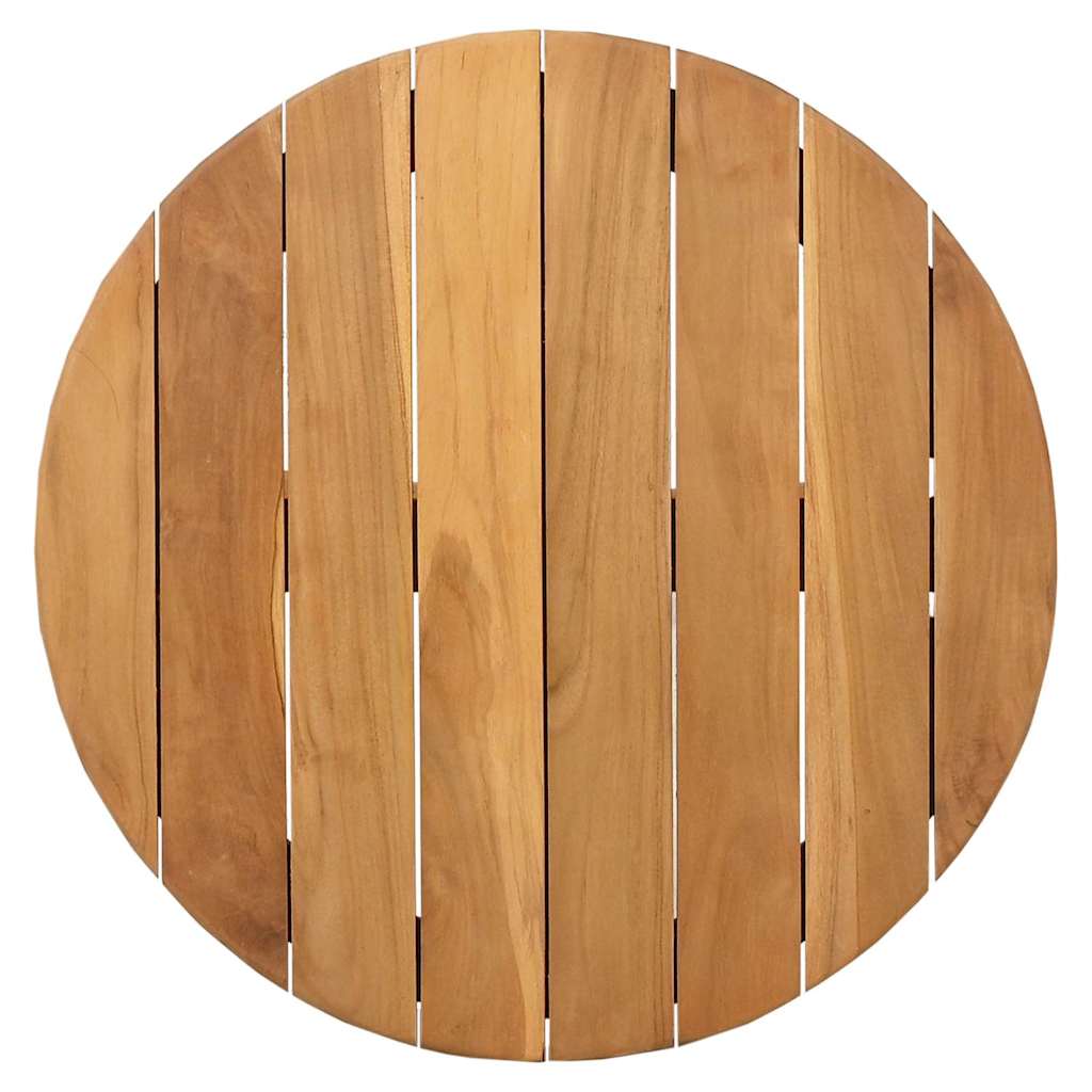 Bijzettafel Bruin 55 x 55 x 51 cm Massief Teakhout