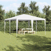 Partytent 400x400x266 cm wit polyethyleen staal